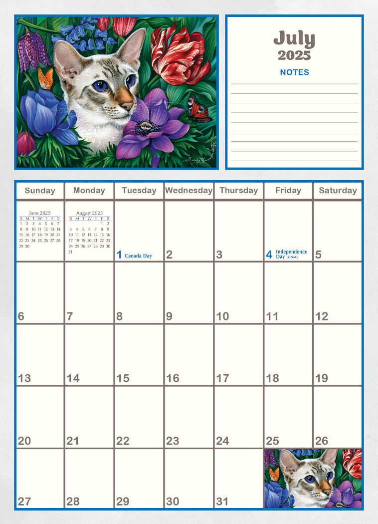 2025 The Cat's Meow Pocket Planner