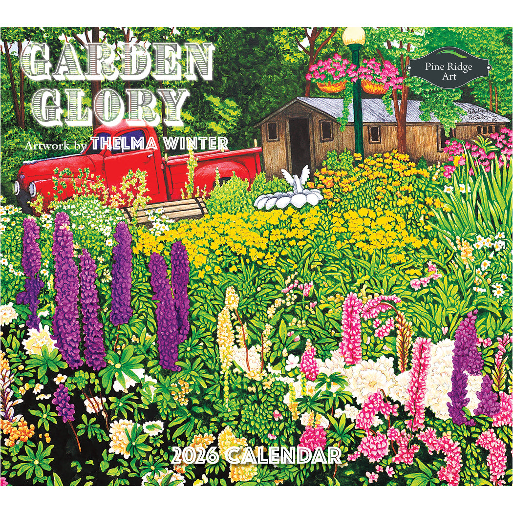 Garden Glorie 2026 Wall Calendar