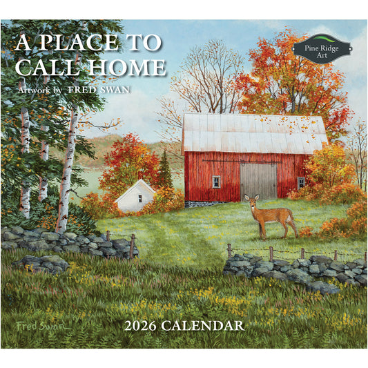 A Place to Call Home 2026 Wall Calendar