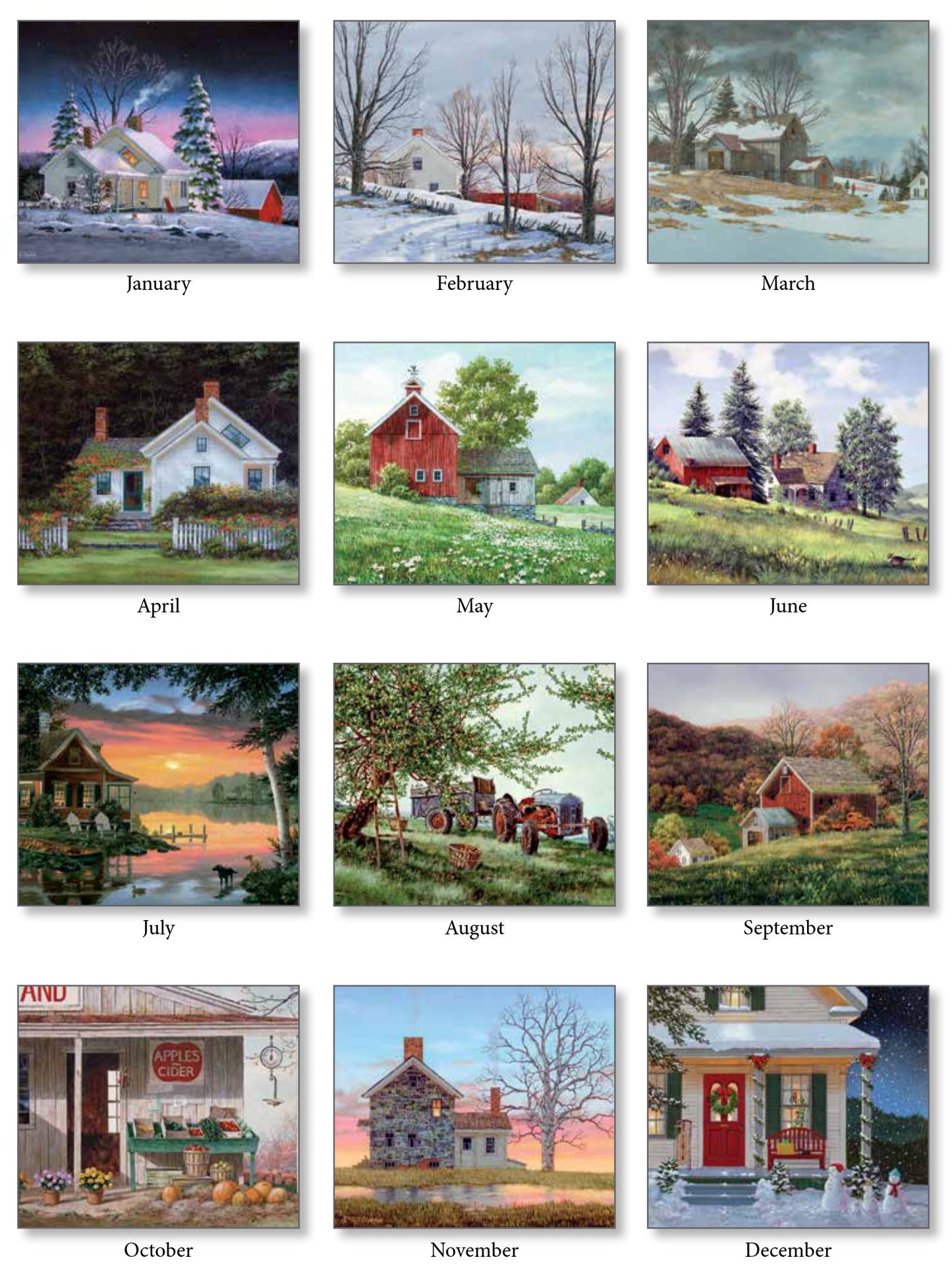 A Place Call Home 2027 Vertical Wall Calendar