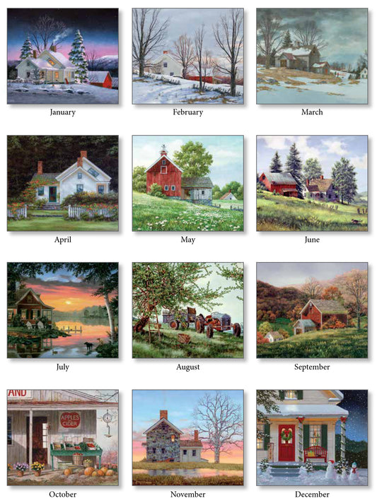 A Place Call Home 2027 Vertical Wall Calendar