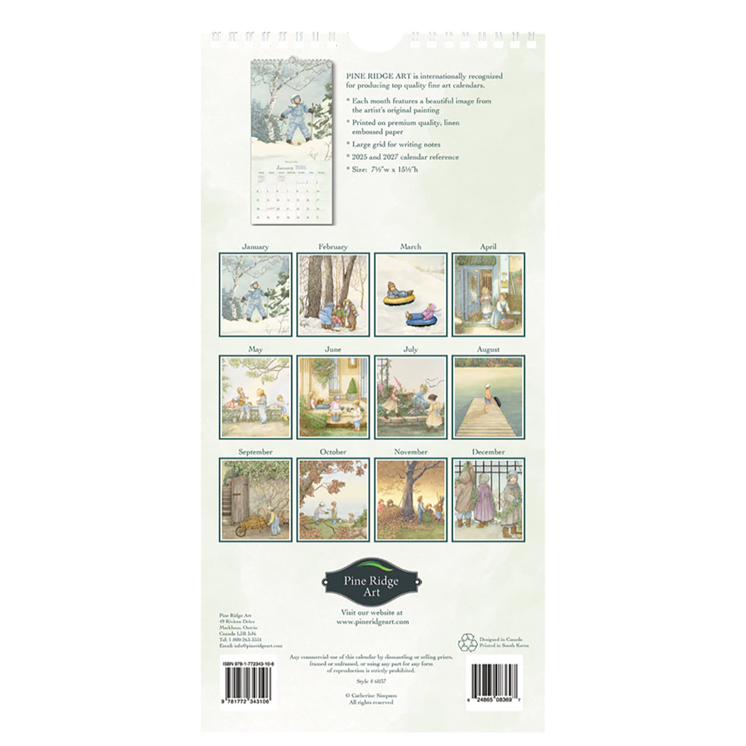 Forever Young 2026 Vertical Wall Calendar