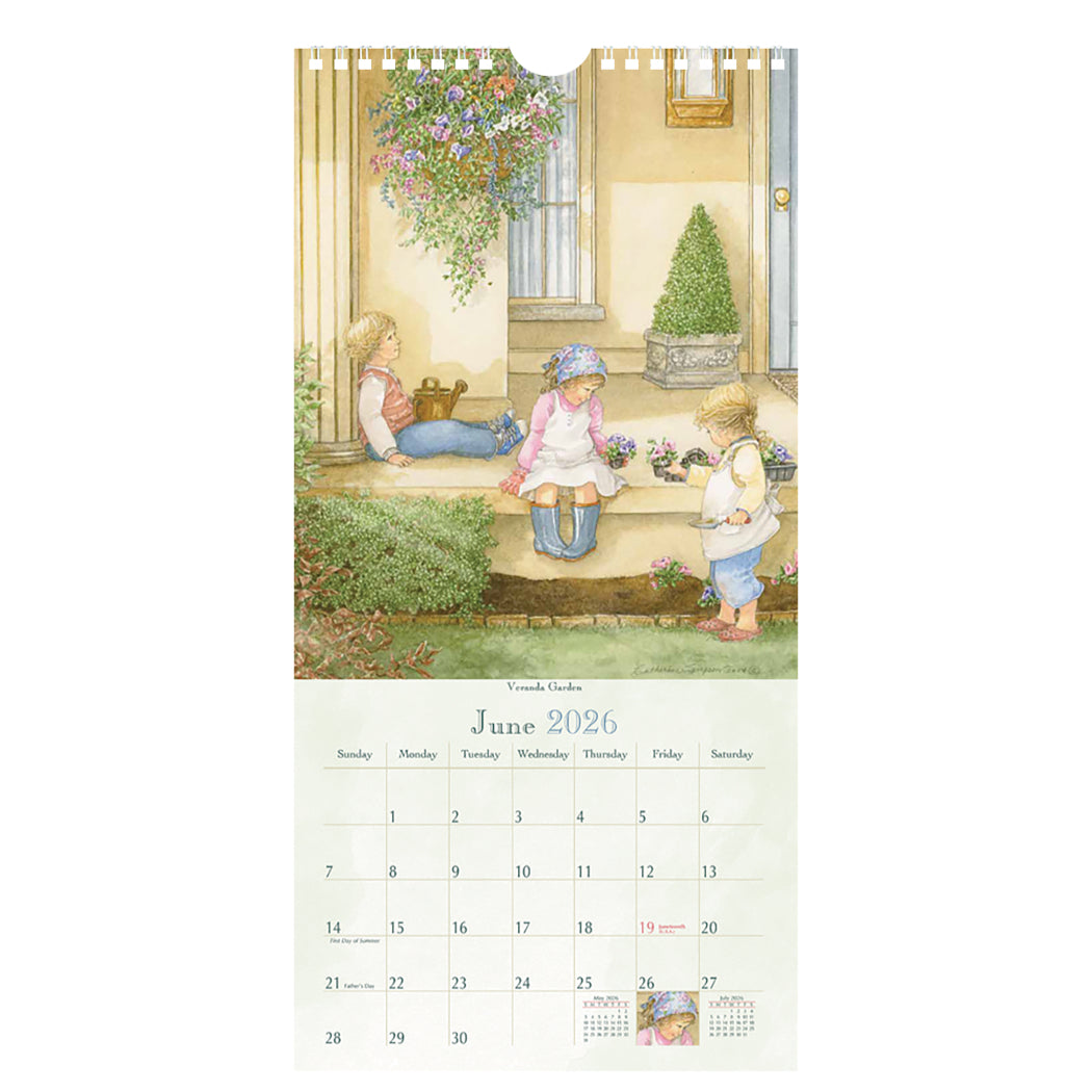 Forever Young 2026 Vertical Wall Calendar