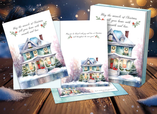 Christmas House Boxed Christmas Cards