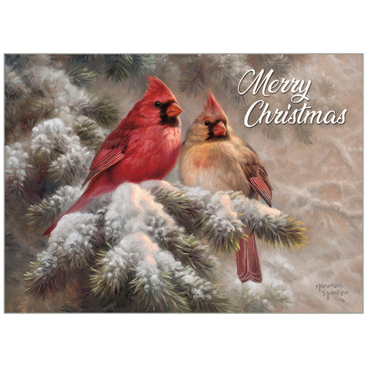 Cardinals Together Boxed Christmas Cards