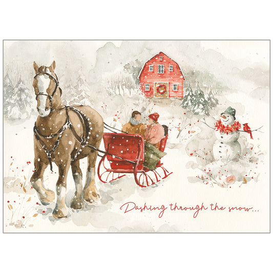 Sleigh Ride Boxed Christmas Cards