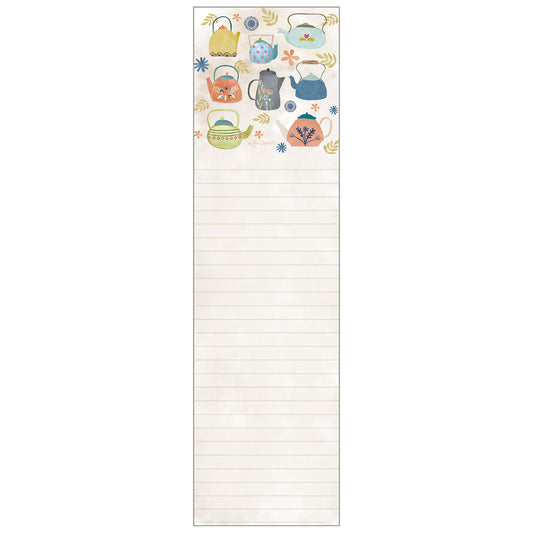 Teapots Magnetic Listpad