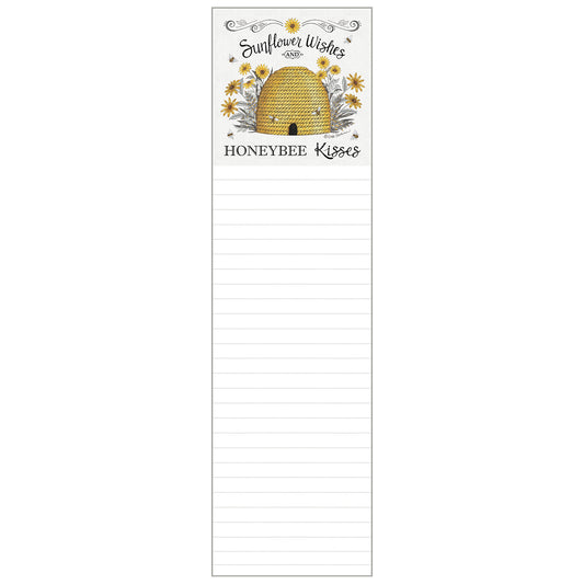 Sunflower Wishes Magnetic List pad