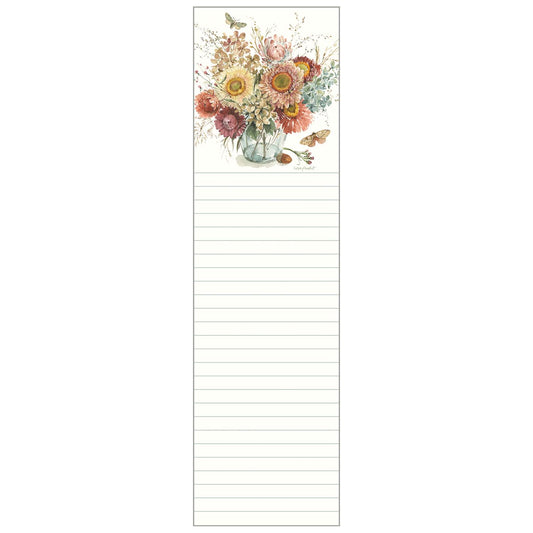 Season Study Floral Magnetic Listpad