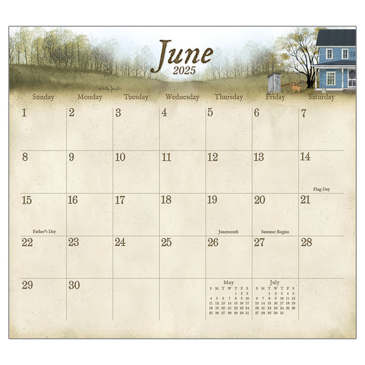 2025 The Road Home Magnetic Calendar Pad