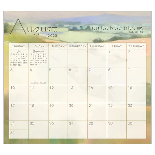 2025 Hopeful Horizons Magnetic Calendar Pad