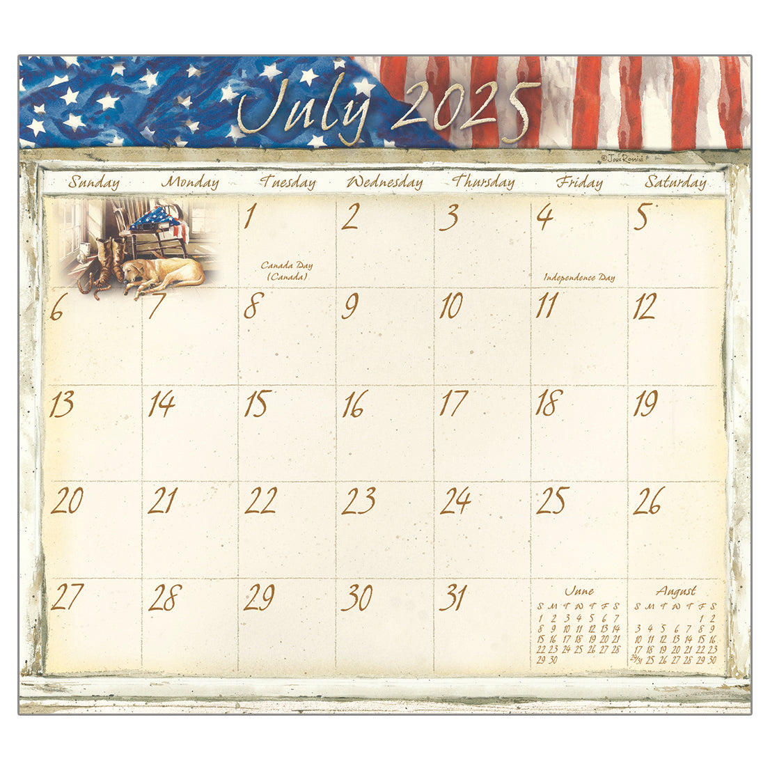 2025 Magnetic Calendar