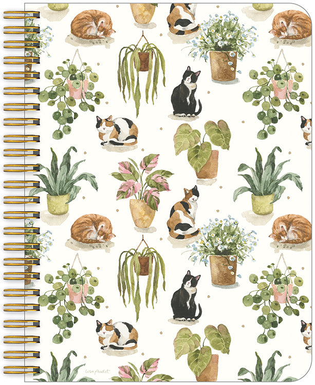 Cats & Plants Note Book