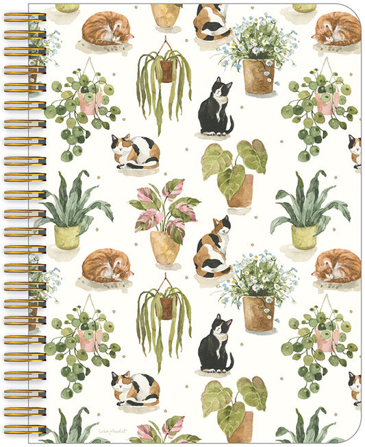 Cats & Plants Note Book
