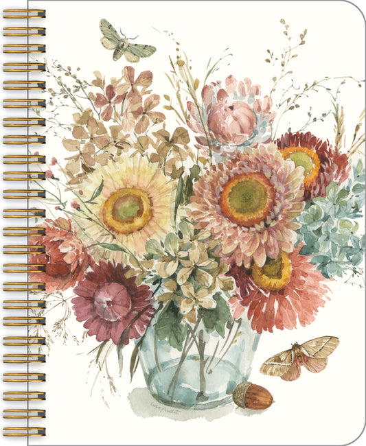 Season Study Floral Medium Note Book