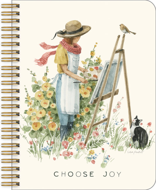 Girl Painting Medium Note Book