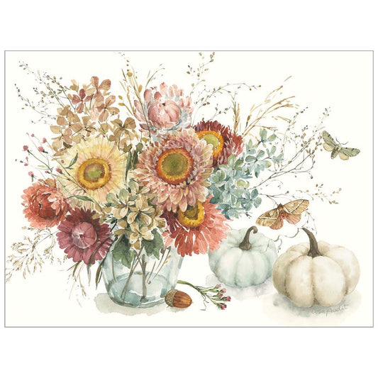 Season Study with Pumpkins Notecard set