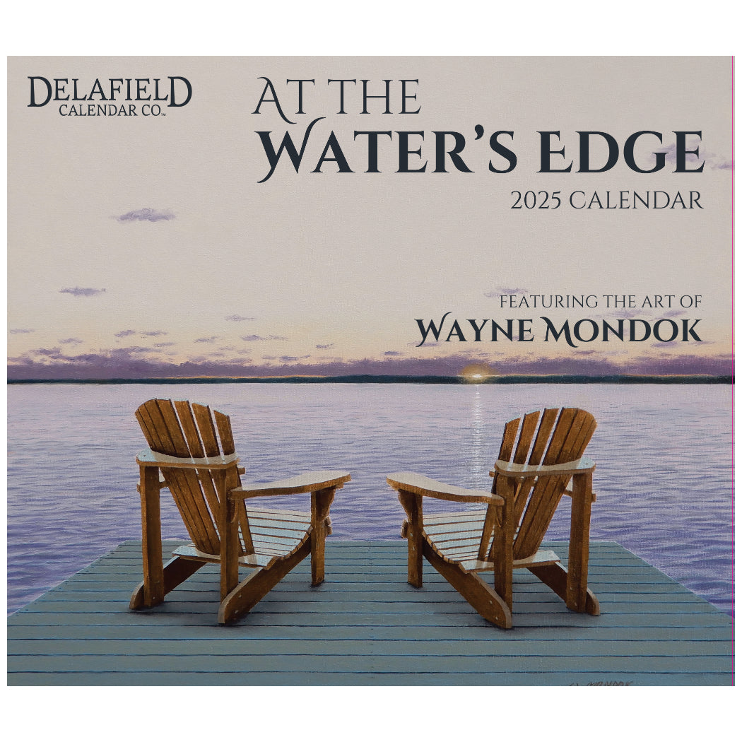 Delafield 2025 At the Waters Edge wall calendar The Lang Store