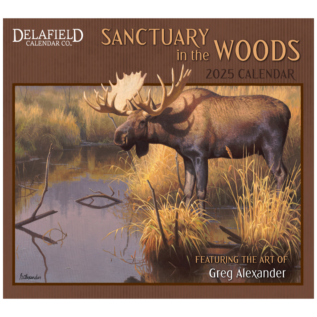 Sanctuary in the Woods 2025 Wall Calendar The Lang Store