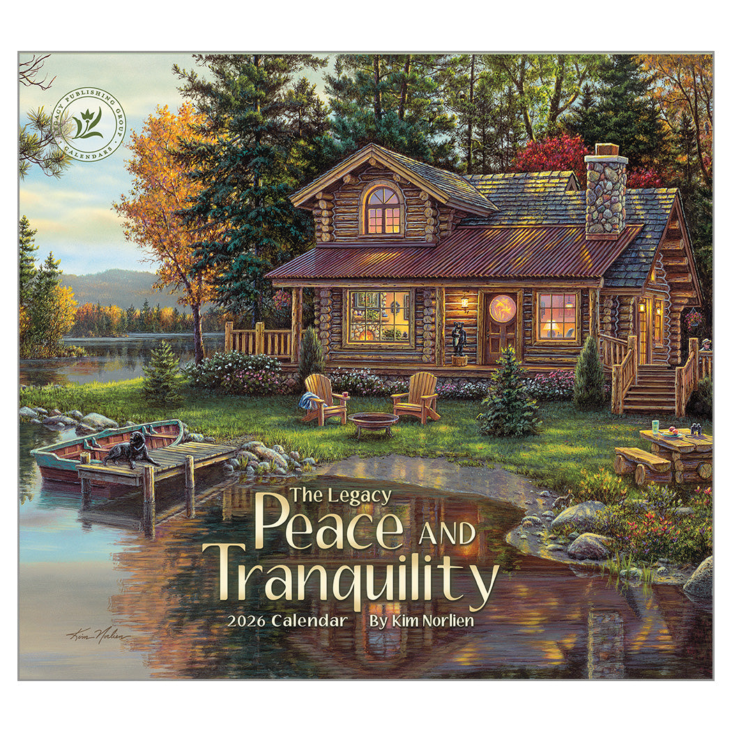 Peace and Tranquility 2026 Wall Calendar