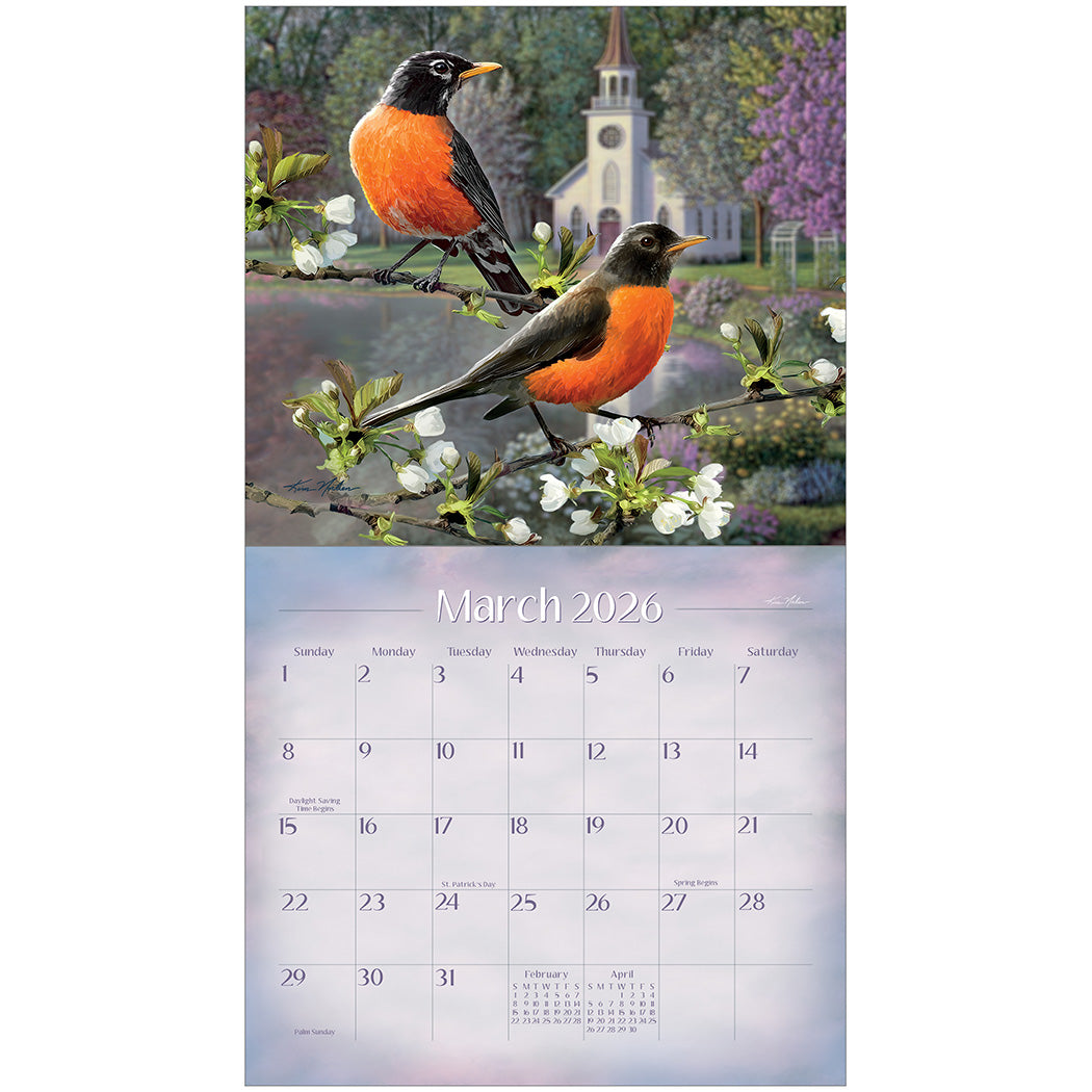 Peace and Tranquility 2026 Wall Calendar