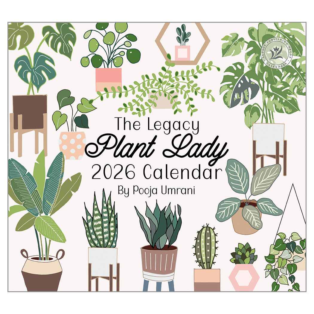 Plant Lady 2026 Wall Calendar