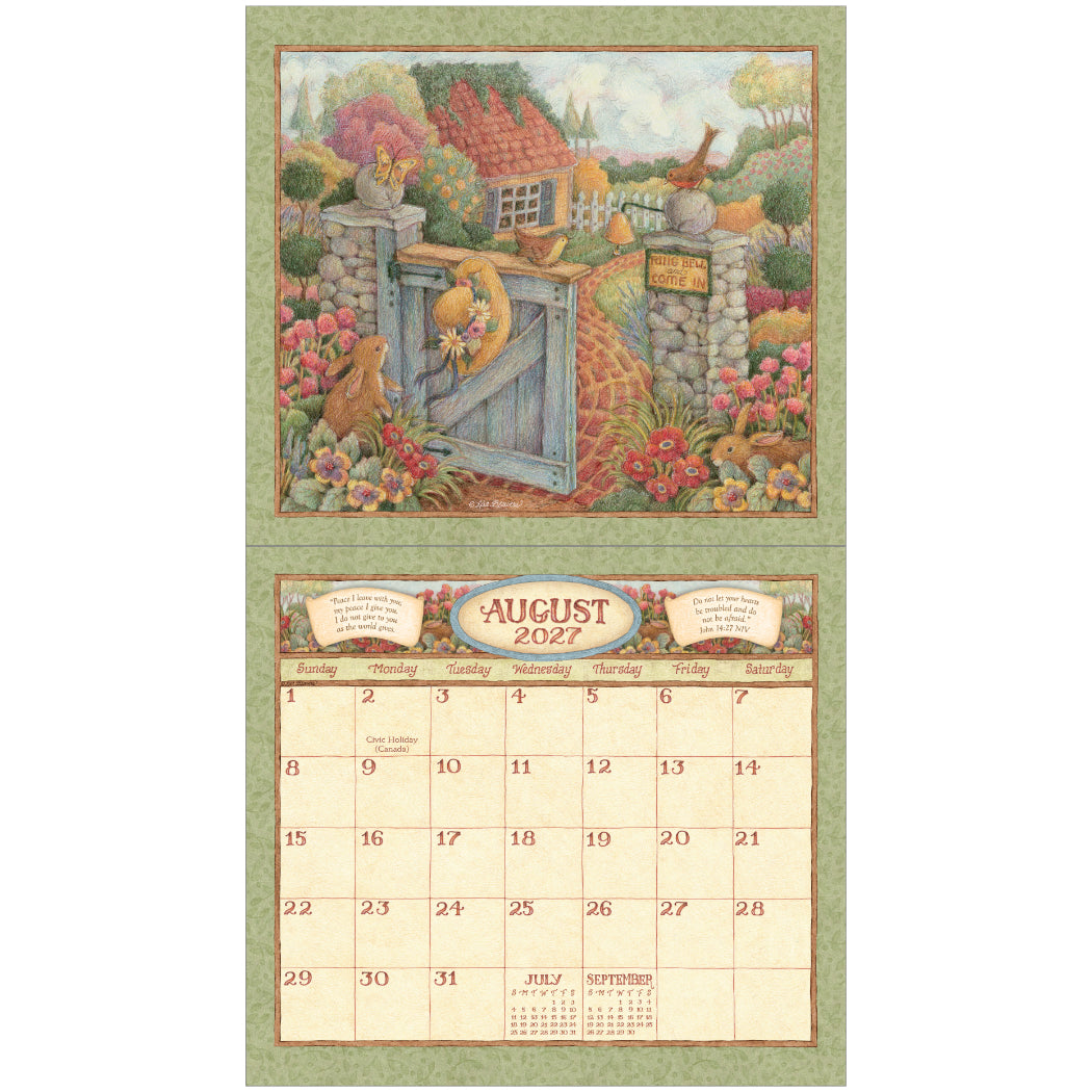 Faithful Moments 2027 Wall Calendar