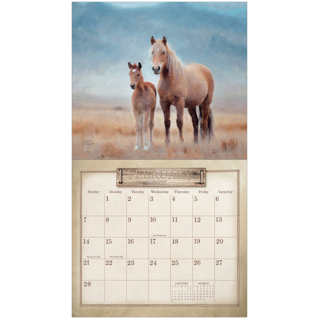 Home On the Range 2027 Wall Calendar