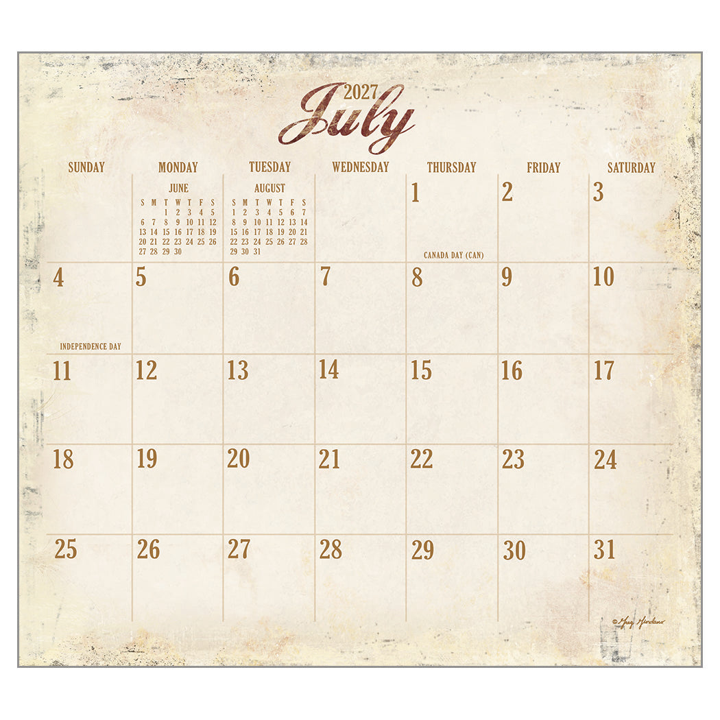 Heartland 2027 Wall Calendar