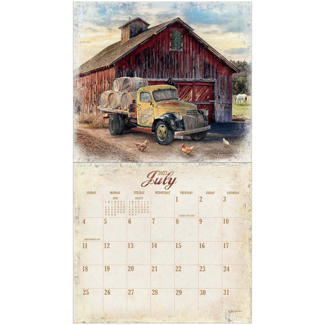 Heartland 2027 Wall Calendar