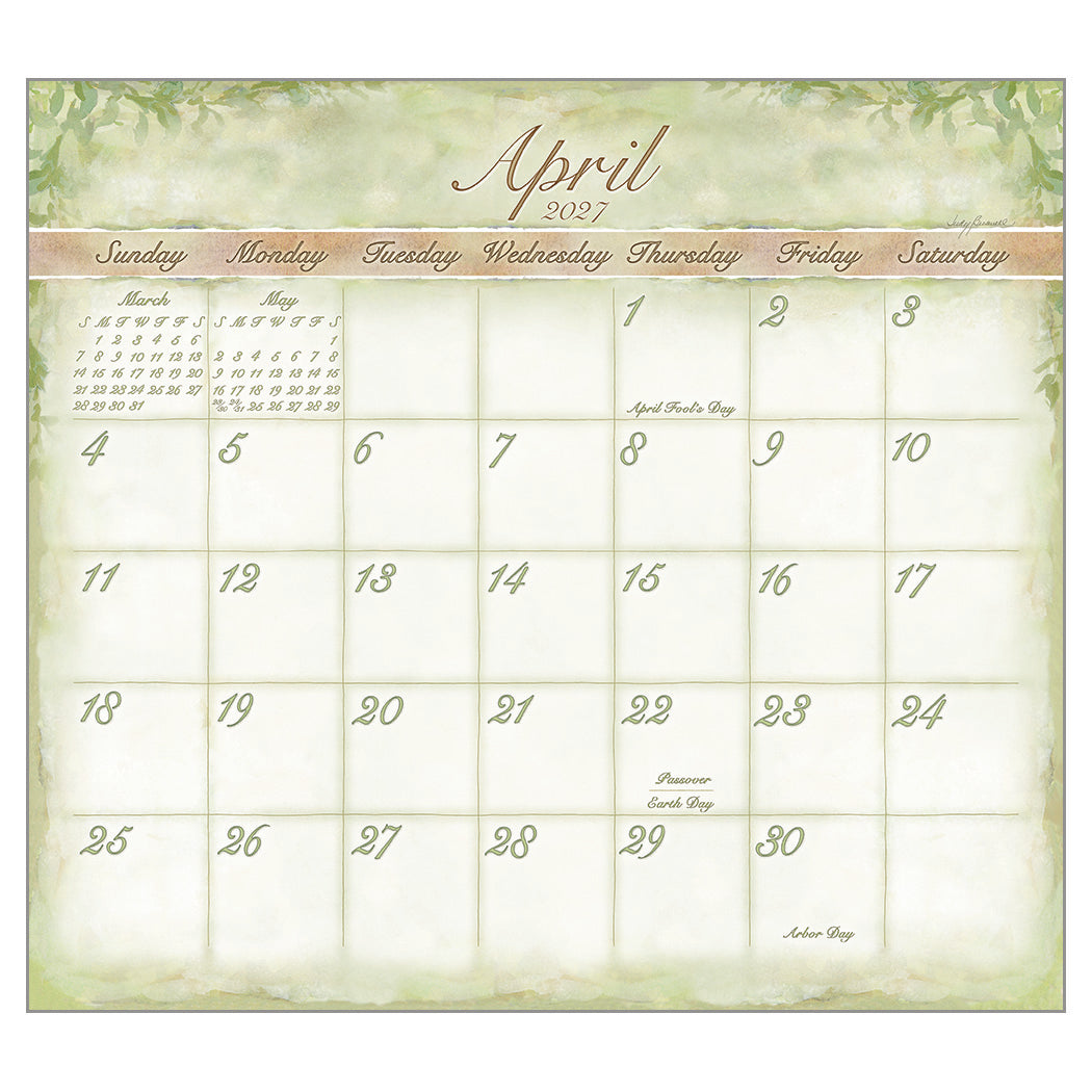 Judy Buswell 2027 Wall Calendar