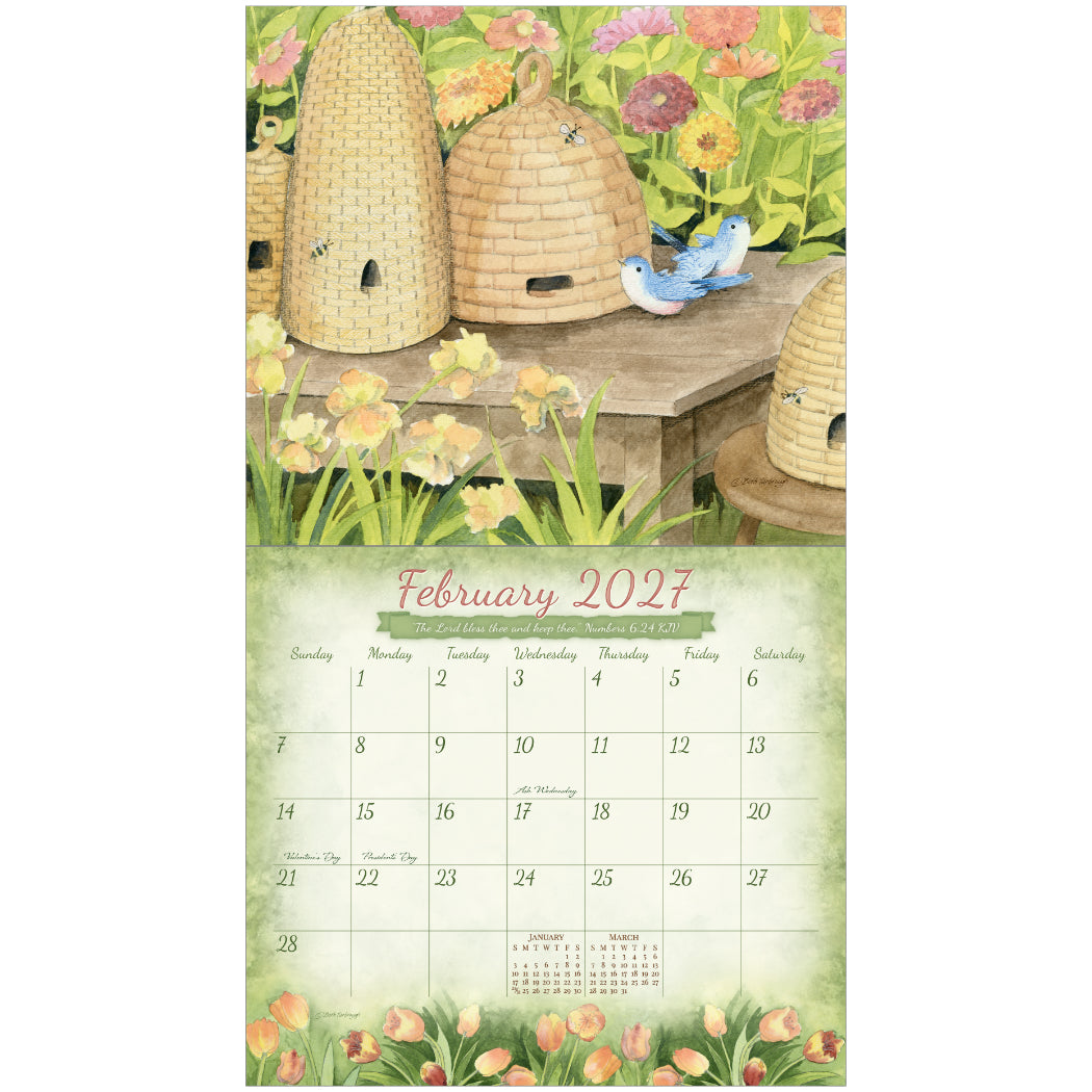 Daily Grace 2027 Wall Calendar