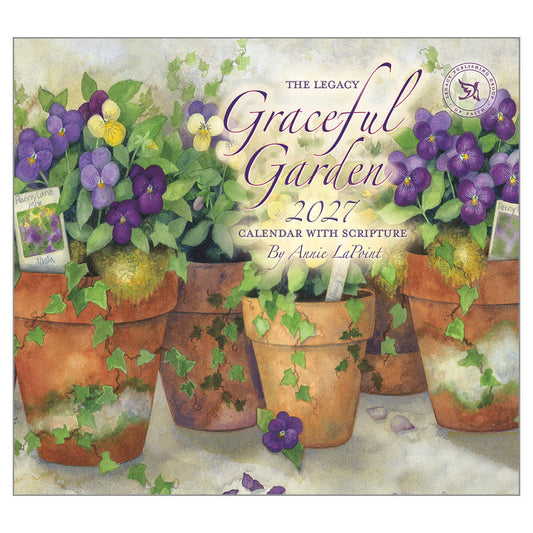 Graceful Garden 2027 Wall Calendar