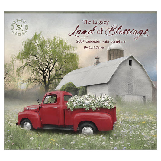 Land of Blessings 2027 Wall Calendar