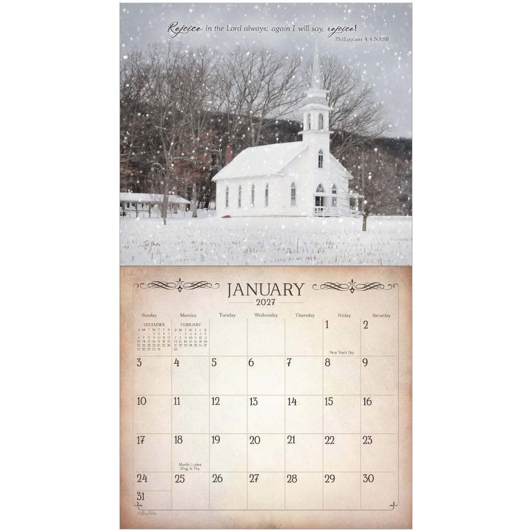 Land of Blessings 2027 Wall Calendar