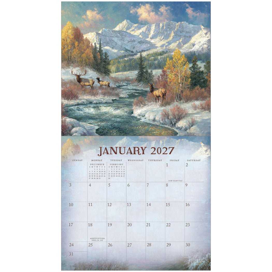 Four Seasons 2027 Wall Calendar