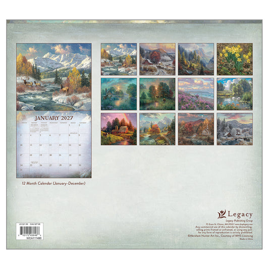 Four Seasons 2027 Wall Calendar