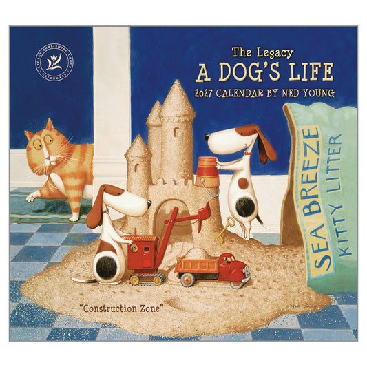 A Dog's Life 2027 Wall Calendar