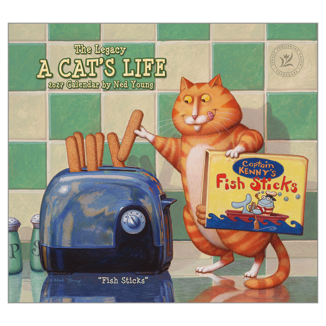 A Cat's Life 2027 Wall Calendar