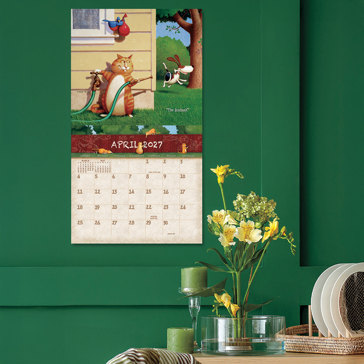 A Cat's Life 2027 Wall Calendar