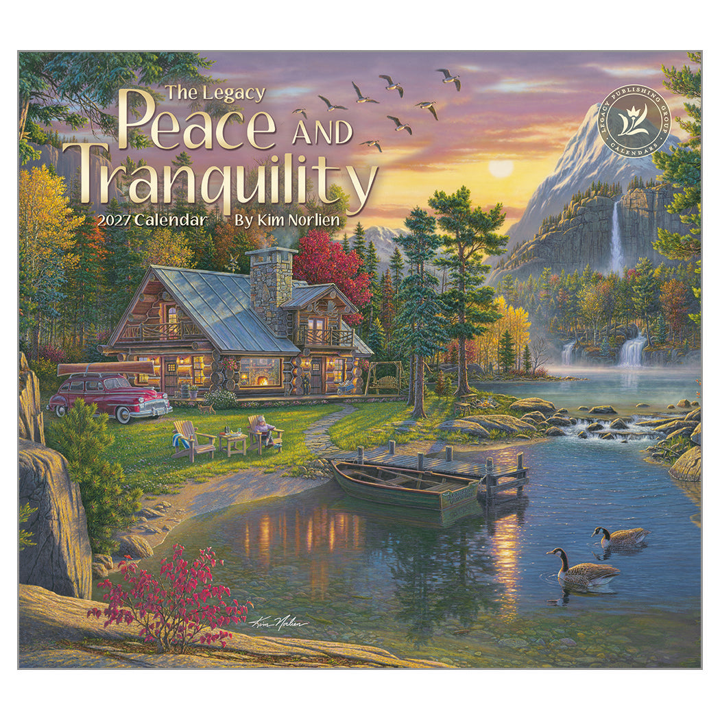 Peace and Tranquility 2027 Wall Calendar