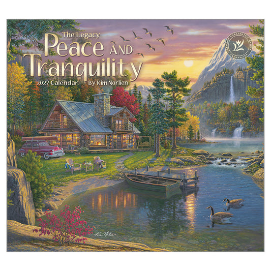 Peace and Tranquility 2027 Wall Calendar