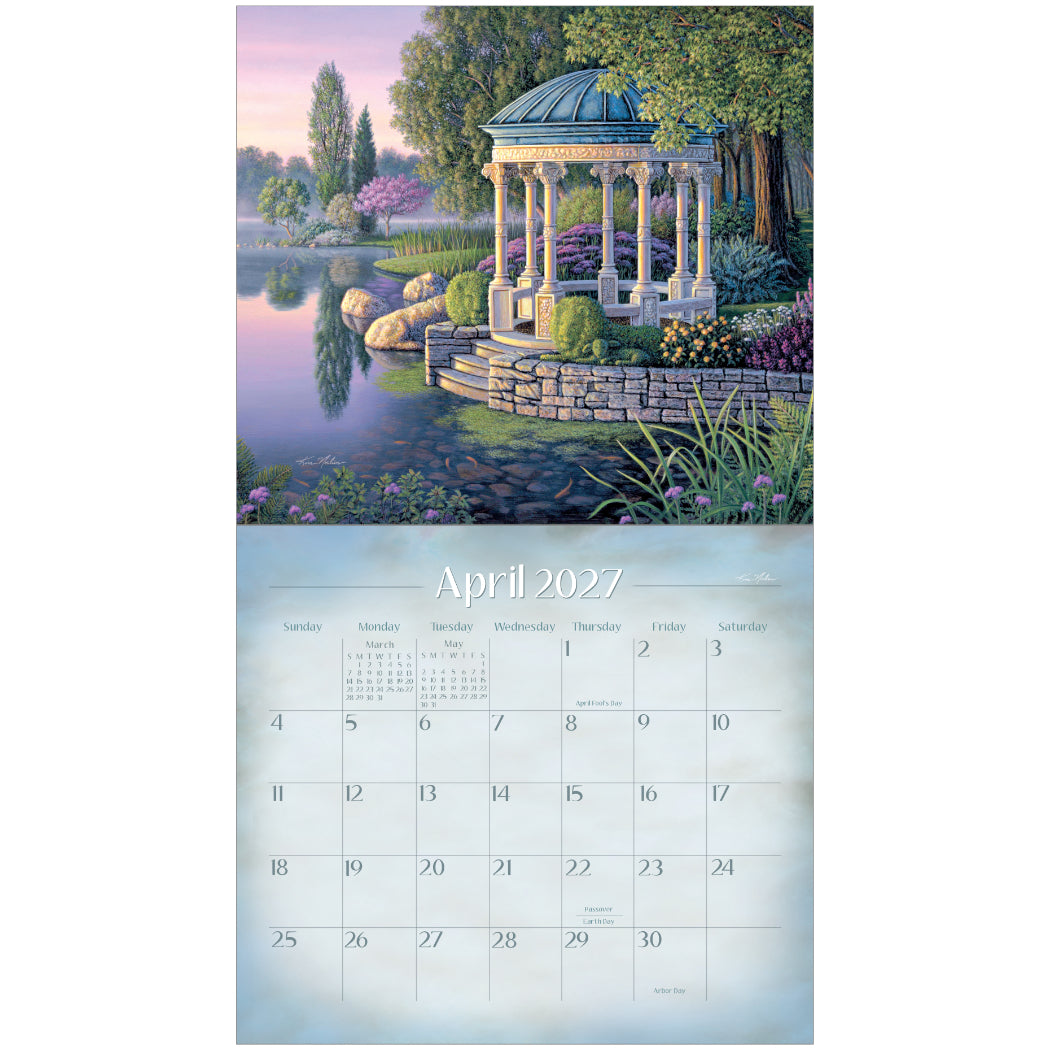 Peace and Tranquility 2027 Wall Calendar