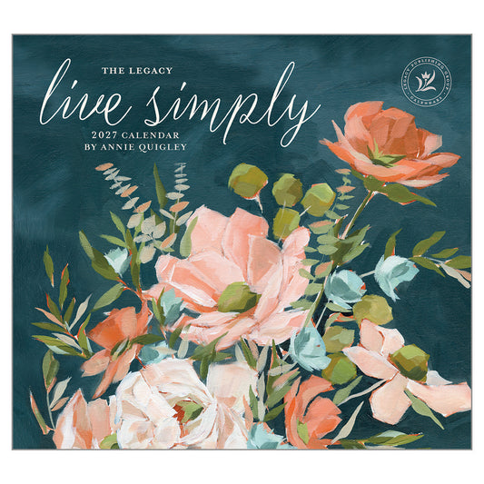 Live Simply 2027 Wall Calendar