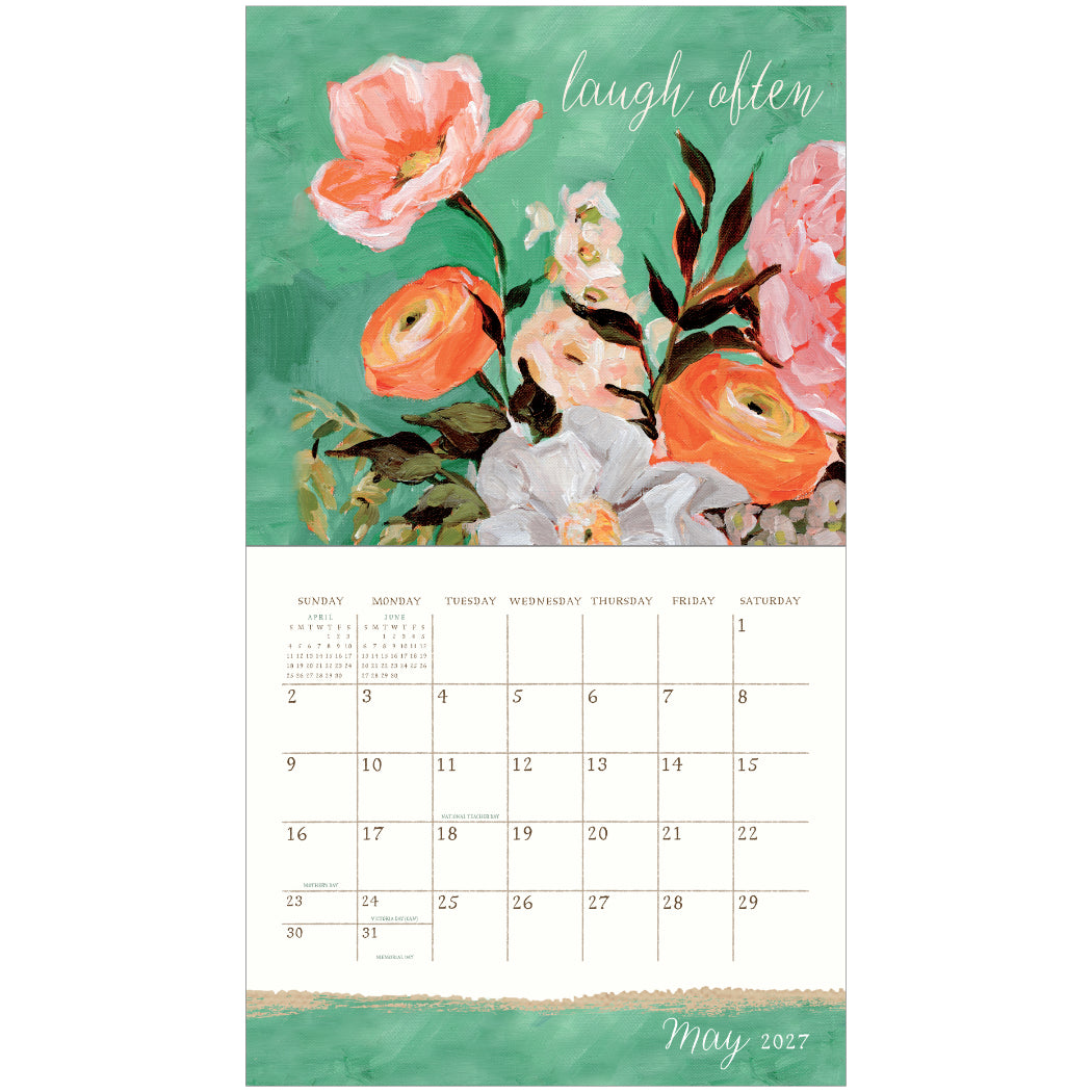 Live Simply 2027 Wall Calendar