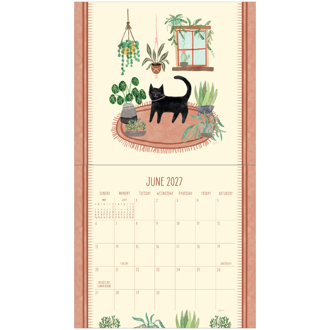 Cat Person 2027 Wall Calendar