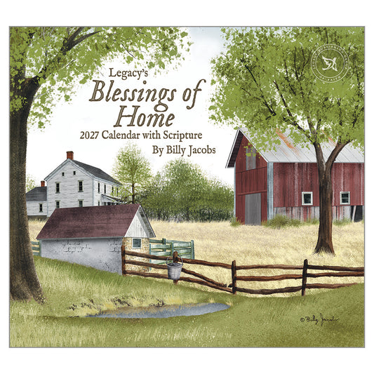 Blessings of Home 2027 Wall Calendar