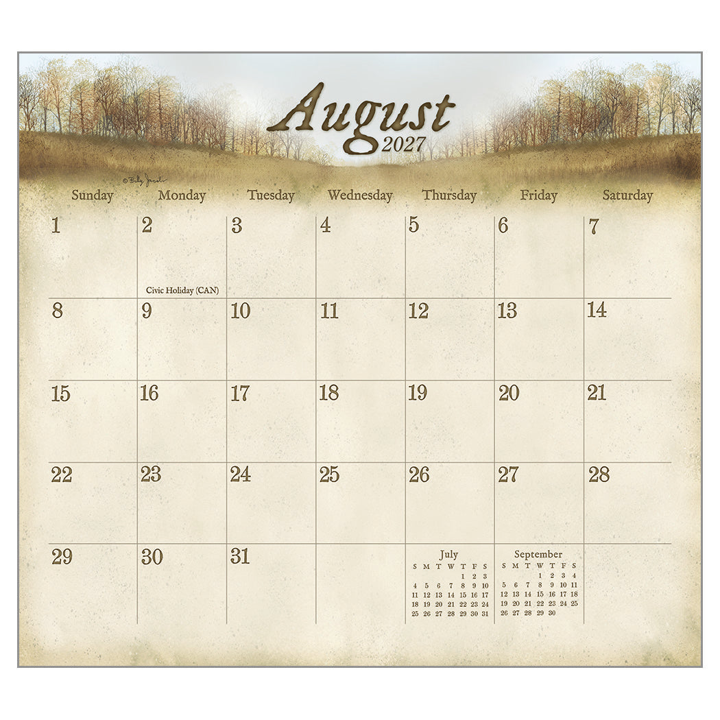 Blessings of Home 2027 Wall Calendar