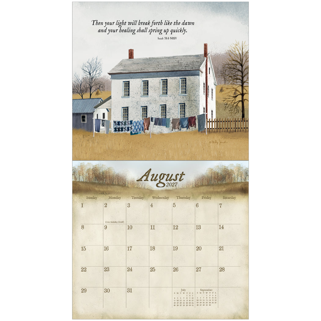 Blessings of Home 2027 Wall Calendar