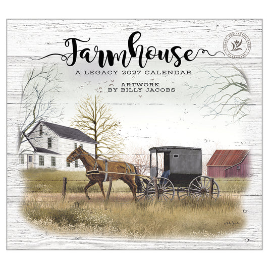 Farmhouse 2027 Wall Calendar